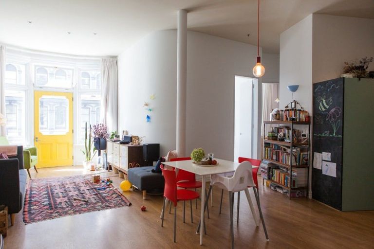 Photo of property in Columbia Apartments, 8/32 Cuba Street, Te Aro, Wellington, 6011