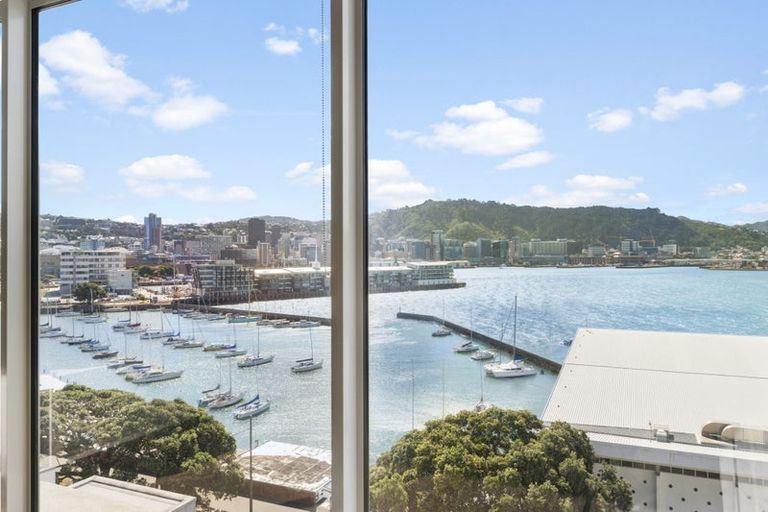 Photo of property in Dorchester Apartments, 144 Oriental Parade, Oriental Bay, Wellington, 6011