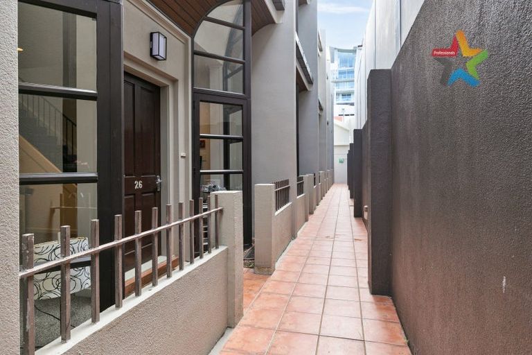 Photo of property in Mendosa Terraces Apartments, 26/9 Ebor Street, Te Aro, Wellington, 6011