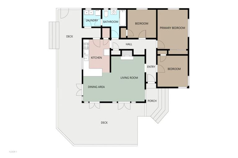 Photo of property in 1 Clyde Street, Ferndale, New Plymouth, 4310