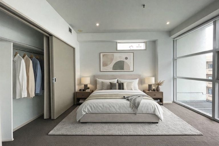 Photo of property in Summit Apartments, 23/184 Molesworth Street, Thorndon, Wellington, 6011