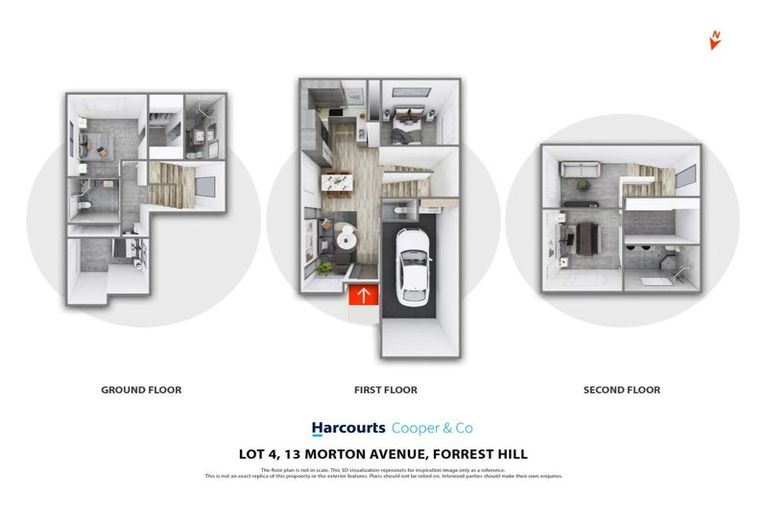 Photo of property in 13d Morton Avenue, Forrest Hill, Auckland, 0620