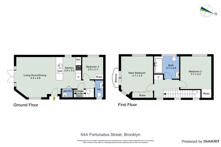 Photo of property in 54 Fortunatus Street, Brooklyn, Wellington, 6021