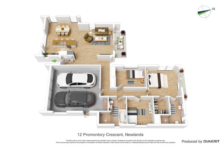 Photo of property in 12 Promontory Crescent, Newlands, Wellington, 6037