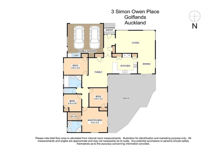 Photo of property in 3 Simon Owen Place, Golflands, Auckland, 2013