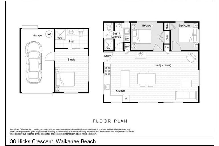 Photo of property in 38 Hicks Crescent, Waikanae Beach, Waikanae, 5036