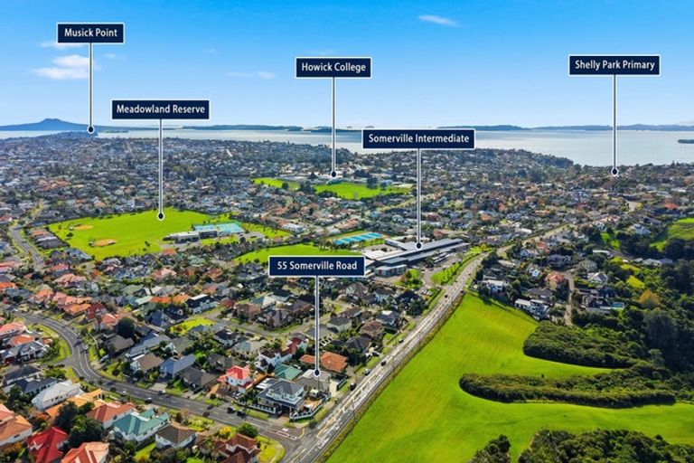 Photo of property in 55 Somerville Road, Somerville, Auckland, 2014