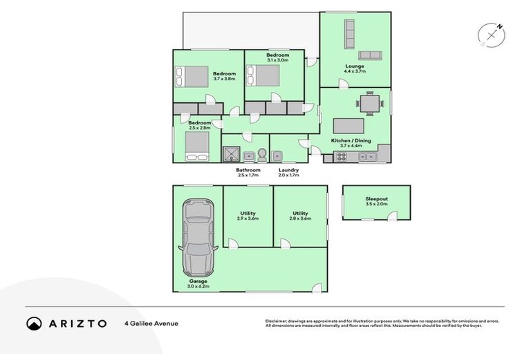 Photo of property in 4 Galilee Avenue, Red Hill, Papakura, 2110