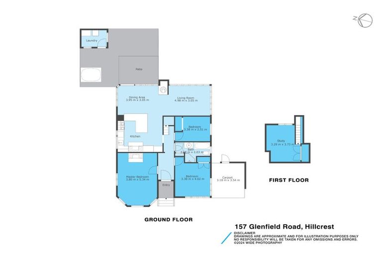 Photo of property in 1/157 Glenfield Road, Hillcrest, Auckland, 0626