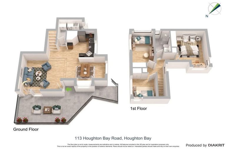 Photo of property in 113 Houghton Bay Road, Houghton Bay, Wellington, 6023