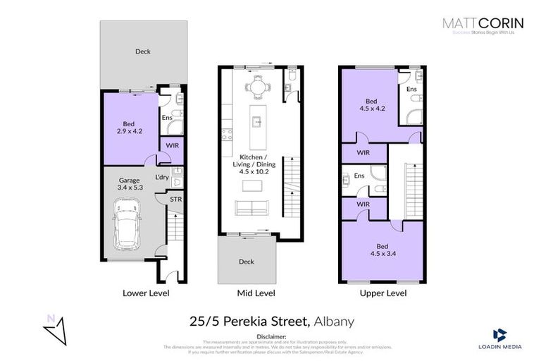 Photo of property in 25/5 Perekia Street, Albany, Auckland, 0632