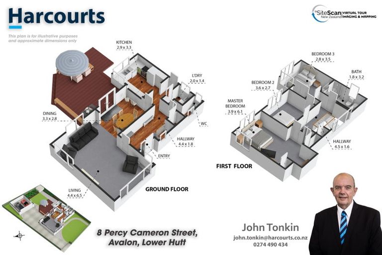 Photo of property in 8 Percy Cameron Street, Avalon, Lower Hutt, 5011