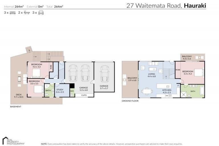 Photo of property in 1/27 Waitemata Road, Hauraki, Auckland, 0622