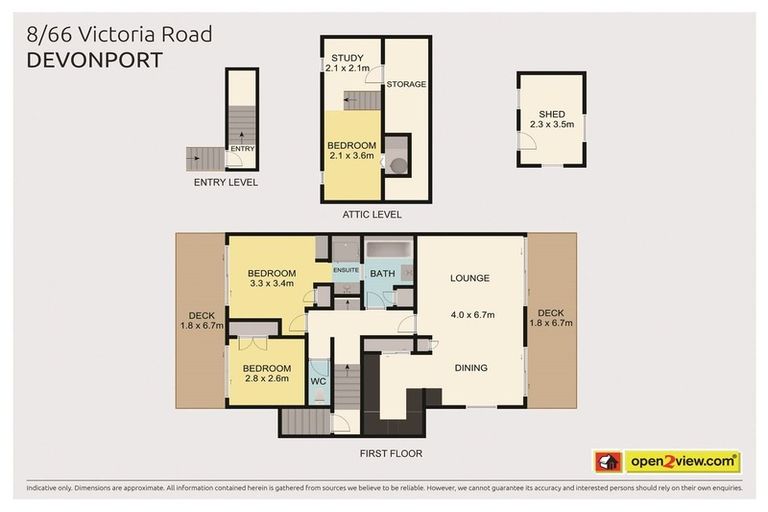 Photo of property in 8/66 Victoria Road, Devonport, Auckland, 0624