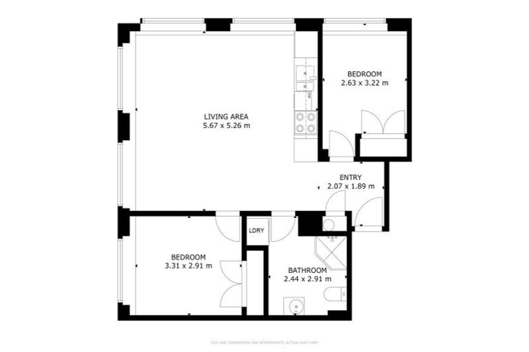 Photo of property in 2a/123 Molesworth Street, Thorndon, Wellington, 6011