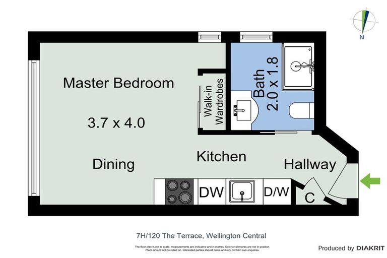 Photo of property in Terrace Garden Apartments, 7h/120 The Terrace, Wellington Central, Wellington, 6011