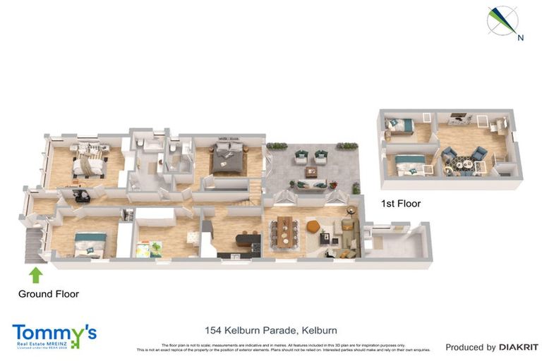 Photo of property in 154 Kelburn Parade, Kelburn, Wellington, 6012