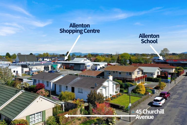 Photo of property in 45 Churchill Avenue, Allenton, Ashburton, 7700
