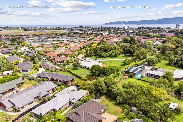 Photo of property in 55 Cedar Drive, Paraparaumu Beach, Paraparaumu, 5032