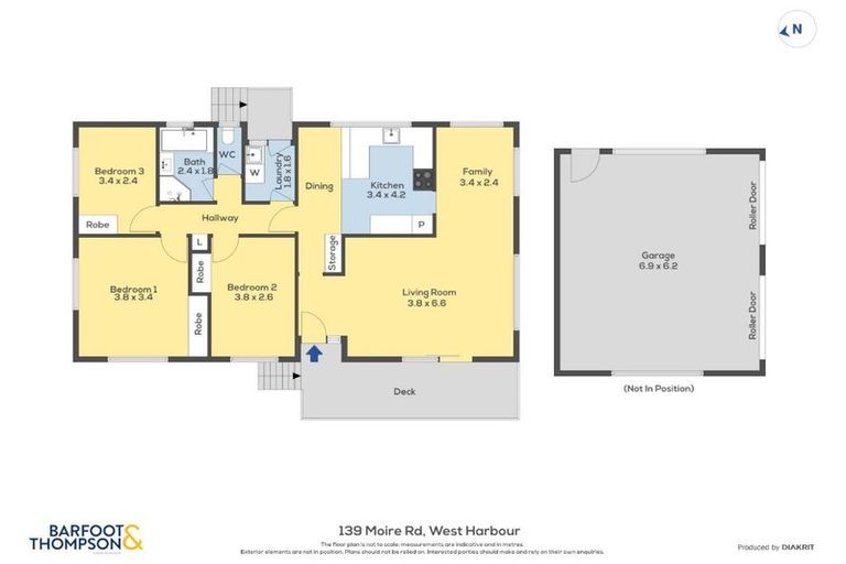 Photo of property in 139 Moire Road, West Harbour, Auckland, 0618