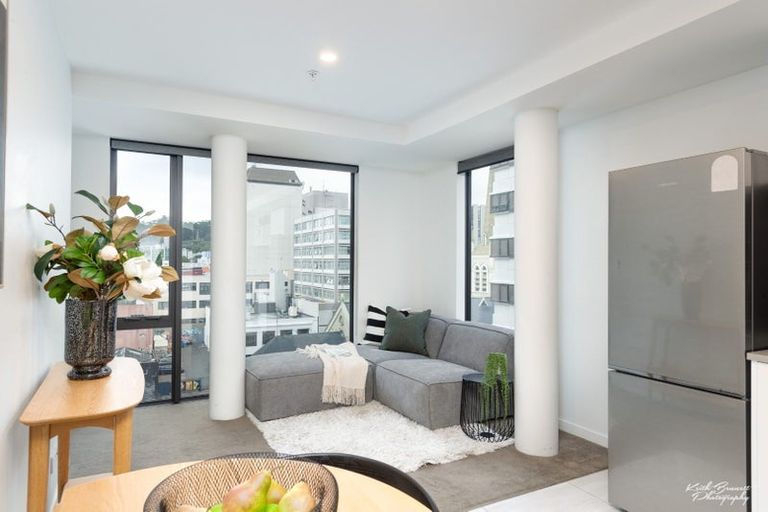 Photo of property in Pinnacle Apartments, W706/160 Victoria Street, Te Aro, Wellington, 6011