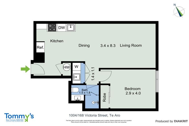 Photo of property in Vsp South, 1004/168 Victoria Street, Te Aro, Wellington, 6011