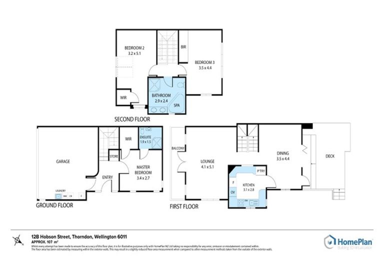Photo of property in 12b Hobson Street, Thorndon, Wellington, 6011