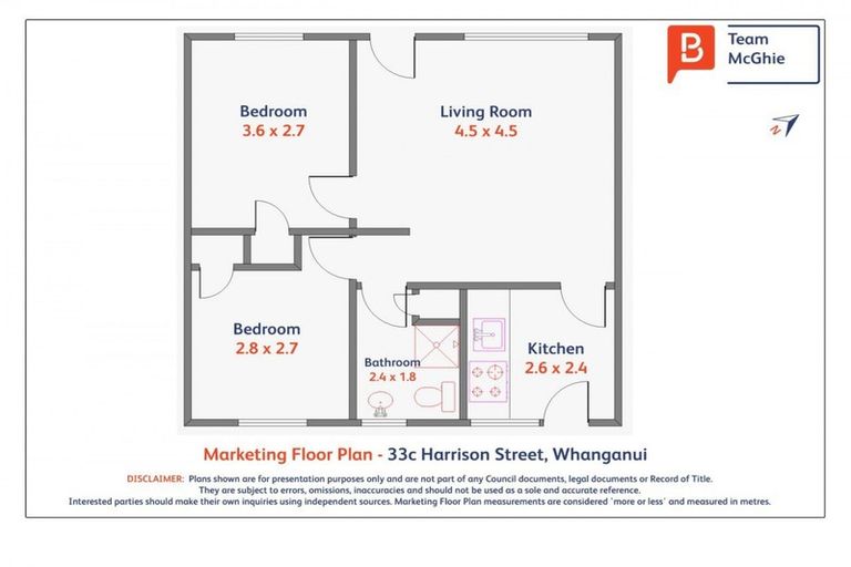 Photo of property in 33c Harrison Street, Whanganui, 4500