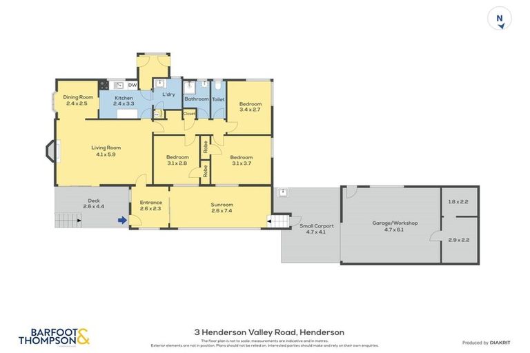 Photo of property in 3 Henderson Valley Road, Henderson, Auckland, 0612