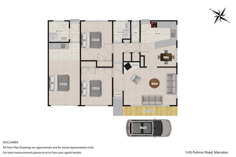 Photo of property in 1/43 Puhinui Road, Manukau, Auckland, 2104