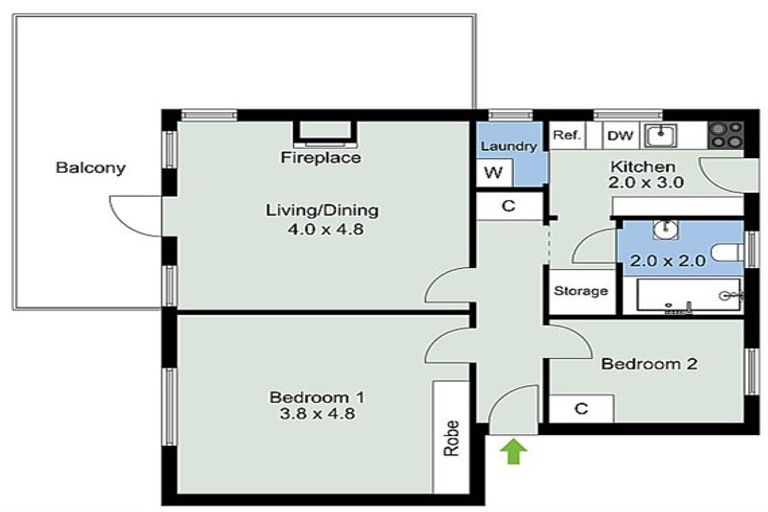 Photo of property in 4/40 Buller Street, Te Aro, Wellington, 6011