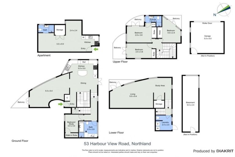 Photo of property in 53 Harbour View Road, Northland, Wellington, 6012