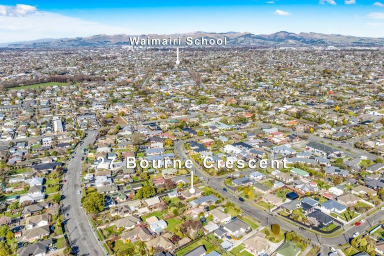 Photo of property in 27 Bourne Crescent, Papanui, Christchurch, 8053