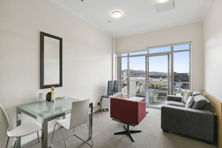 Photo of property in Monvie Apartments, 808/15 Holland Street, Te Aro, Wellington, 6011
