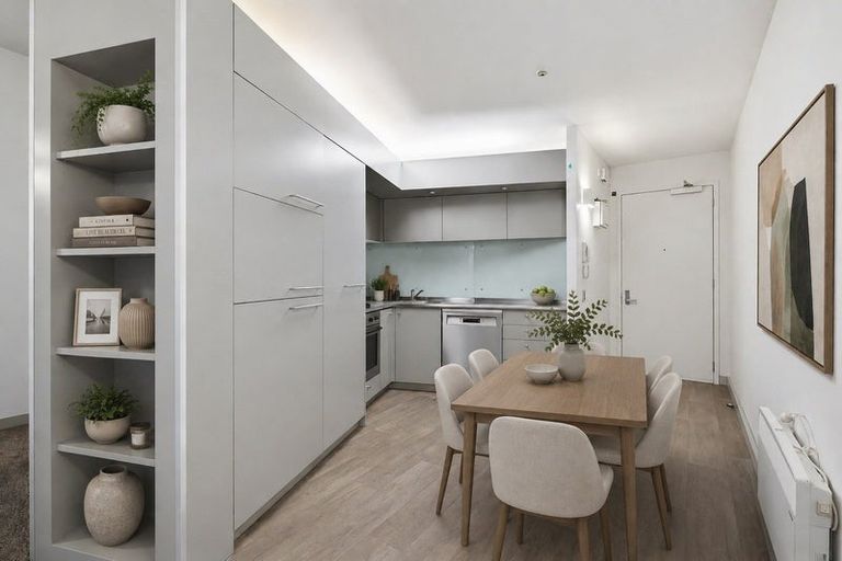 Photo of property in Gerondis Bldg Apartments, 201/60 Willis Street, Wellington Central, Wellington, 6011