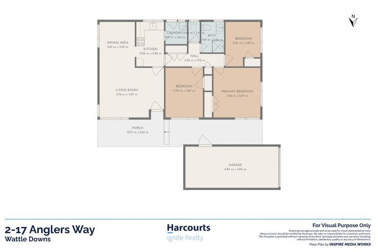 Photo of property in 2/17 Anglers Way, Wattle Downs, Auckland, 2102