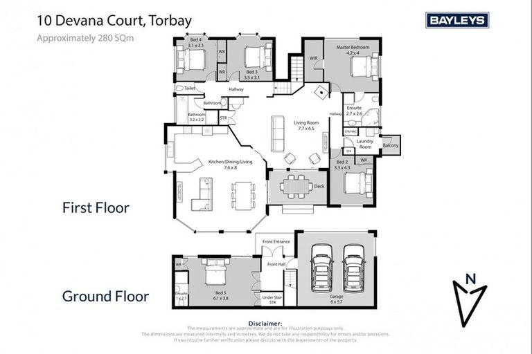 Photo of property in 10 Devana Court, Torbay, Auckland, 0630