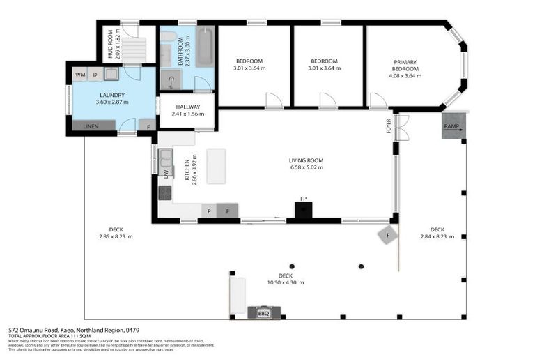 Photo of property in 527 Omaunu Road, Kaeo, 0479