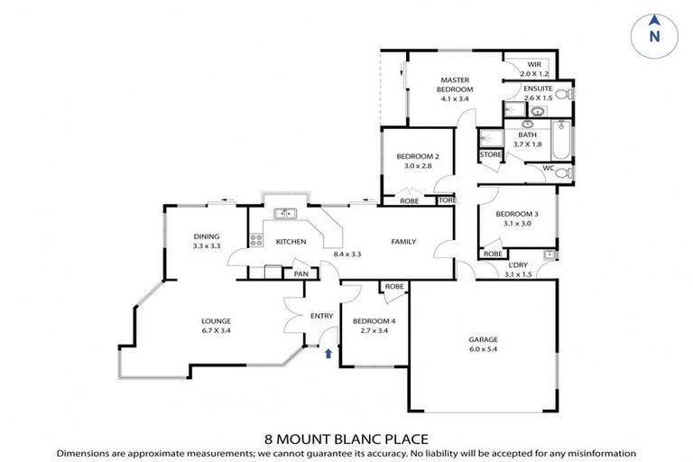 Photo of property in 8 Mt Blanc Place, Northpark, Auckland, 2013