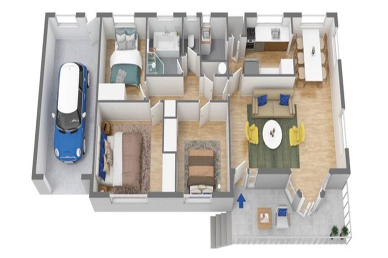 Photo of property in 1/63 Langana Avenue, Browns Bay, Auckland, 0630