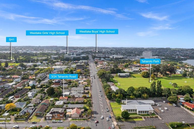 Photo of property in 3/24 Taharoto Road, Takapuna, Auckland, 0622