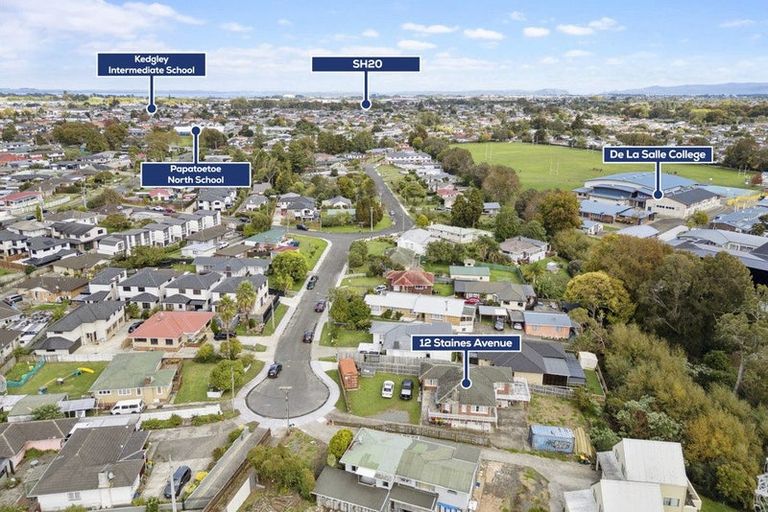 Photo of property in 12 Staines Avenue, Mangere East, Auckland, 2024