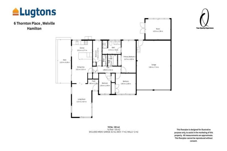 Photo of property in 16 Thornton Place, Melville, Hamilton, 3206