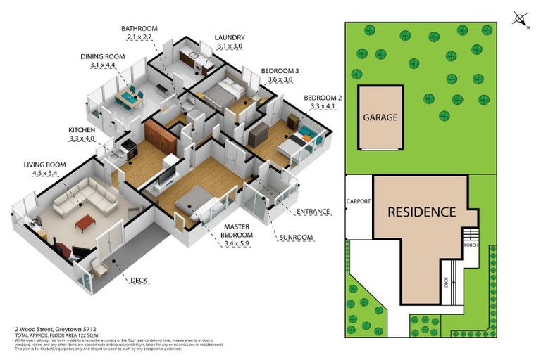 Photo of property in 2 Wood Street, Greytown, 5712