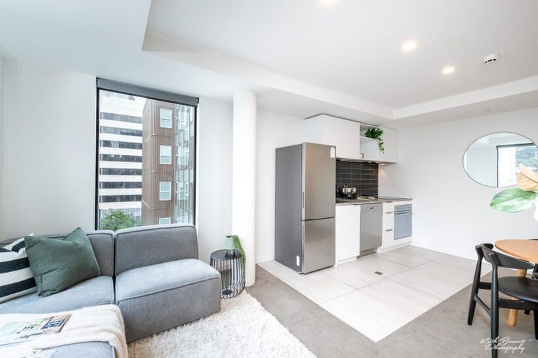 Photo of property in Pinnacle Apartments, W706/160 Victoria Street, Te Aro, Wellington, 6011