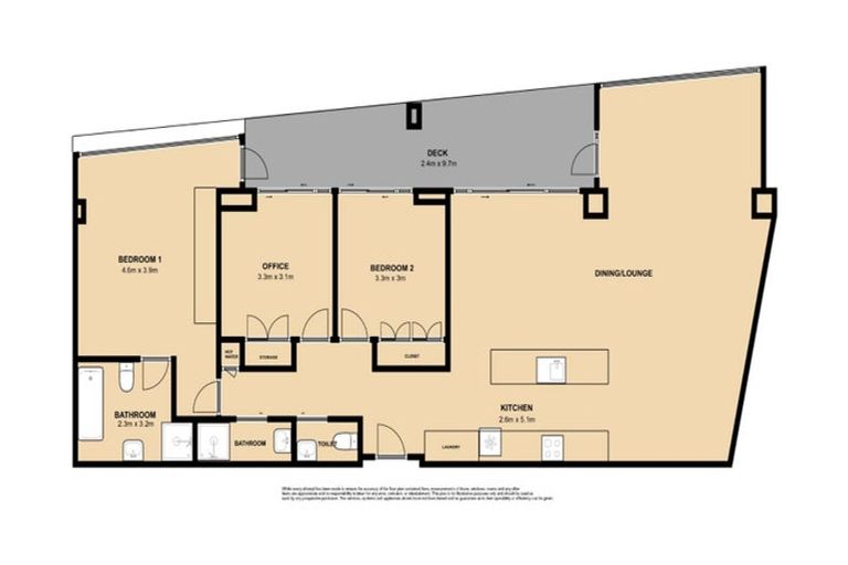 Photo of property in Chews Lane Apartments, 10g/9 Chews Lane, Wellington Central, Wellington, 6011