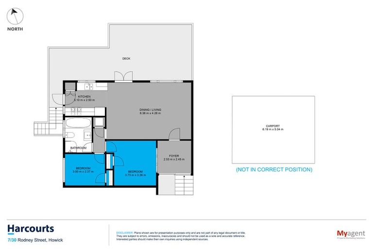 Photo of property in 7/33 Rodney Street, Howick, Auckland, 2014