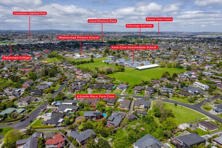 Photo of property in 8 Estelle Place, Farm Cove, Auckland, 2012