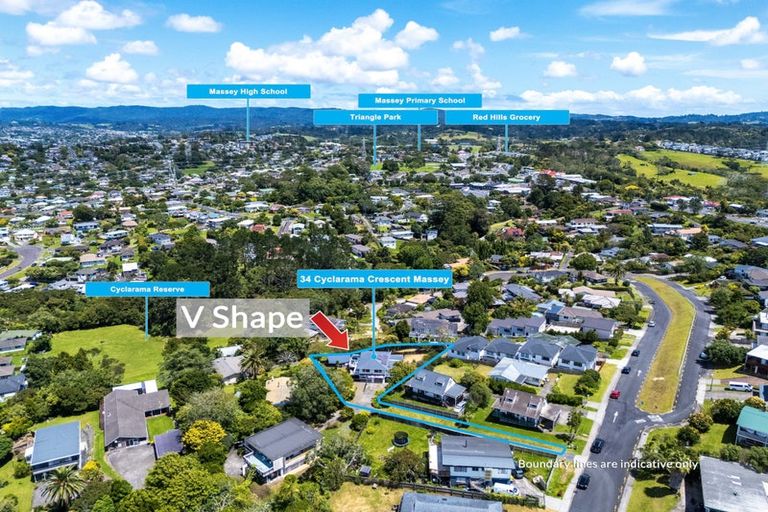 Photo of property in 34 Cyclarama Crescent, Massey, Auckland, 0614