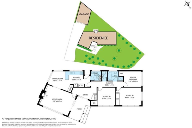 Photo of property in 43 Fergusson Street, Solway, Masterton, 5810